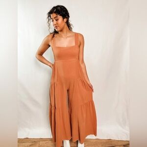 Lush Terracotta Jumpsuit